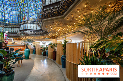 Bleu Coupole restaurant du Printemps 