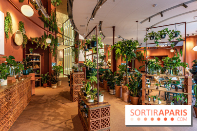 Le Café Vert du Printemps Haussmann 