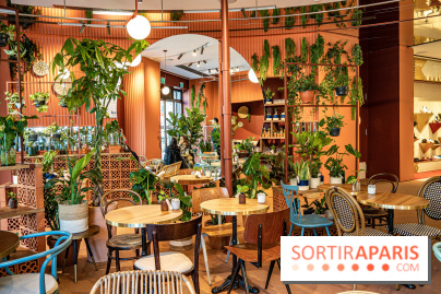 Le Café Vert du Printemps Haussmann 