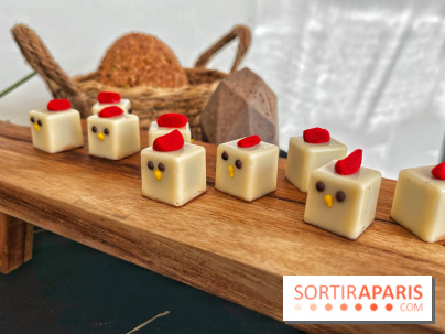 Les chocolats de Pâques géométriques 2022 de Choco au Carré