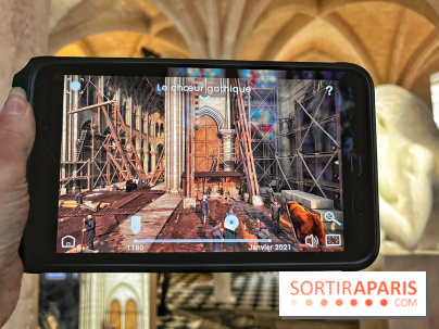 Notre-Dame de Paris : la grande exposition immersive en réalité augmentée au Collège des Bernardins