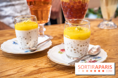 Le brunch du Jardin de Mademoiselle, les photos du menu