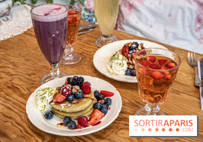 Le brunch du Jardin de Mademoiselle, les photos du menu