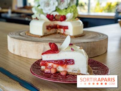 Rosa, la pâtisserie fraise rose de Claire Heitzler pour la Fête des Mères