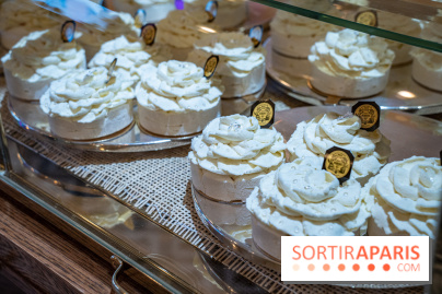 Thé glacé et pavlova Flower Summer chez Mariage Frères