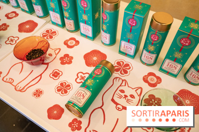 Thé glacé et pavlova Flower Summer chez Mariage Frères