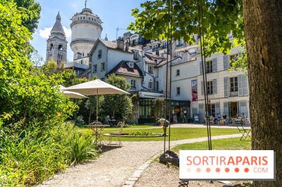 Le Café Renoir au sein du Jardin Renoir du Musée Montmartre 2022