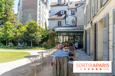 Le Café Renoir au sein du Jardin Renoir du Musée Montmartre 2022