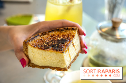 Pâtisserie Pages Blanches, flan crème brûlée