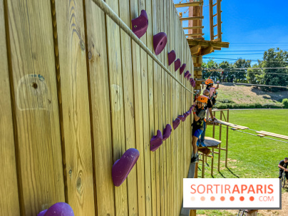 Accrocamp Créteil, les photos de l'accrobranche 