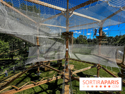 Accrocamp Créteil, les photos de l'accrobranche 