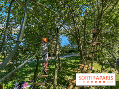 Accrocamp Créteil, les photos de l'accrobranche 
