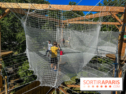 Accrocamp Créteil, les photos de l'accrobranche 