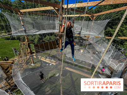 Accrocamp Créteil, les photos de l'accrobranche 