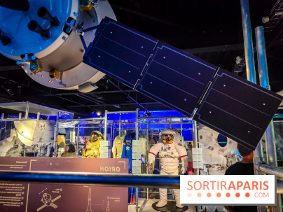 Up to space : devenez un astronaute avec l'exposition du musée de l'Air et de l'Espace, nos photos