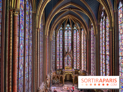 La Sainte-Chapelle et ses 1113 vitraux, un véritable joyau gothique à Paris