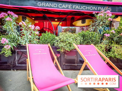 Fauchon La Plage : des glaces et des thés glacés à déguster sur un transat à la Madeleine
