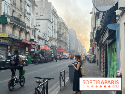 Dégagement de fumée à Paris : une voiture en flammes dans le 18e arrondissement, circulation bloquée