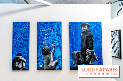 Exposition Jef Aérosol à Paris, 40 ans de pochoirs