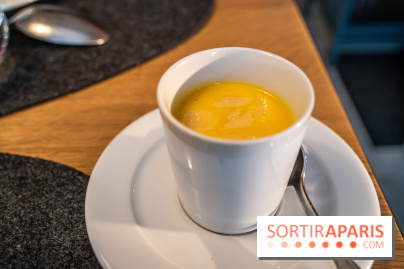 Pianovins restaurant Paris 11e - velouté de butternut