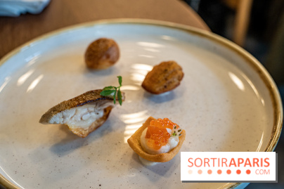 Sphère restaurant Paris 8e - amuse bouche