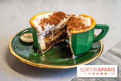L'Éclair de Génie Café Paris - tasse tiramisu
