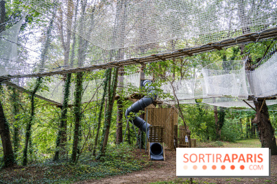 Accrocamp Poissy, le nouvel accrobranche au parc du château de Villiers