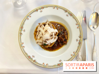 Restaurant Benoit Paris - Champignons d"automne