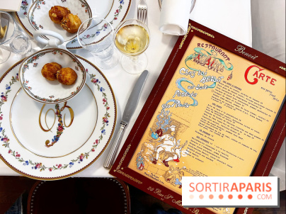 Restaurant Benoit Paris - Menu