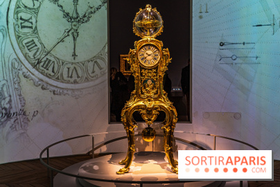 Exposition Louis XV - Château de Versailles - pendule de passemant - pendule astronomique