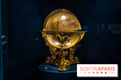 Exposition Louis XV au Château de Versailles - globe mouvant terrestre - claude-siméon passemant