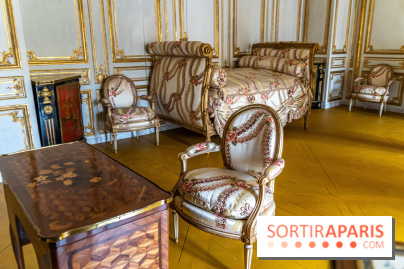 Les appartements de Madame Du Barry restaurés au Château de Versailles  - chambre - li