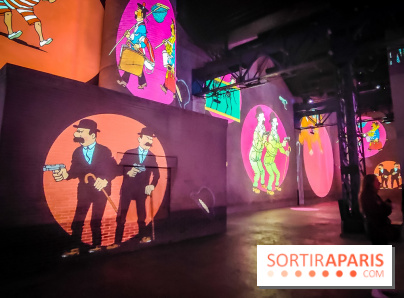 Tintin, l'aventure immersive à l'Atelier des Lumières : l'exposition insolite à vivre - nos photos