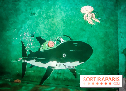 Tintin, l'aventure immersive à l'Atelier des Lumières : l'exposition insolite à vivre - nos photos