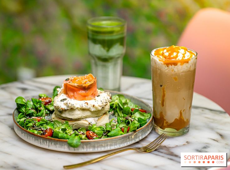 Hanami Tea Time, nos photos - fluffy pancake salé