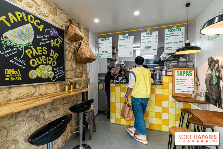 Onda, le restaurant Brésilen de tapiocas, crêpe de manioc - salle