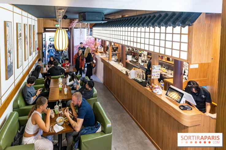 Matcha Ochaya , le café-restaurant de bubble tea de Paris - République - salle