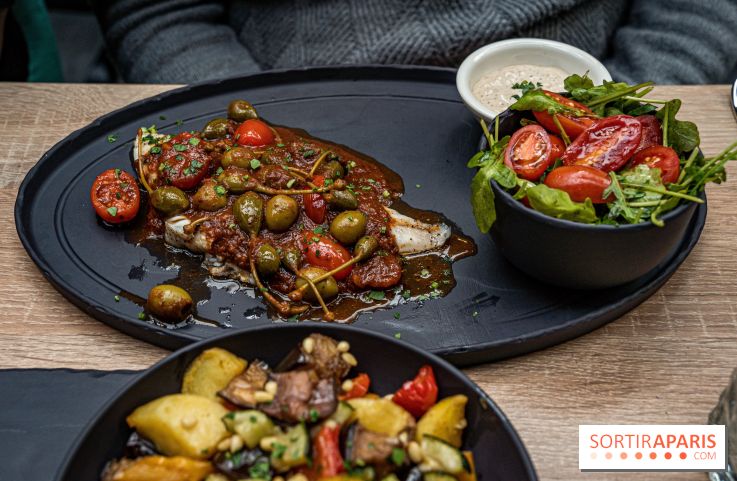 La Vela, le restaurant italien - méditerranéen de Boulogne - golden - filet de dorade câpre