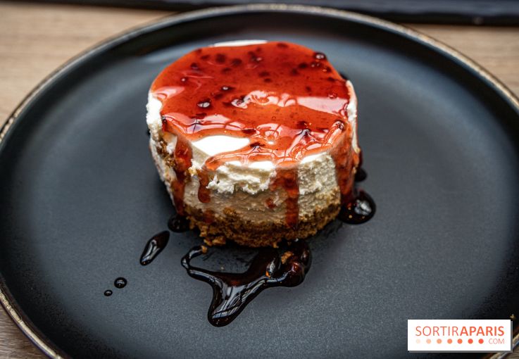 La Vela, le restaurant italien - méditerranéen de Boulogne - cheesecake fruits rouges