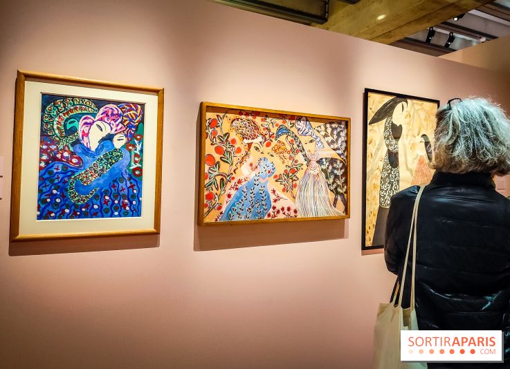 Baya, femmes en leur jardin, l'exposition poétique à l'Institut du monde arabe - nos photos