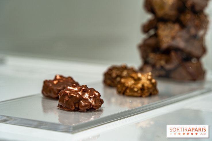Jade Genin Chocolaterie Paris, les photos - rocher chocolat