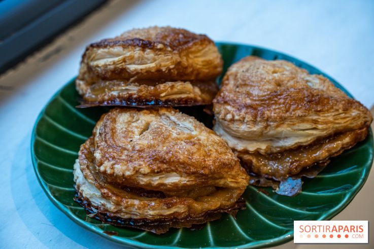 Boulangerie artisanale MieMie, levain et farines anciennes Paris 11e - chausson aux pommes