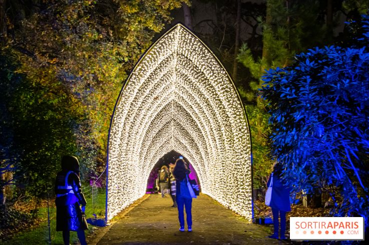Christmas illuminations 2022: Christmas Light Trails at Parc Floral - our photos