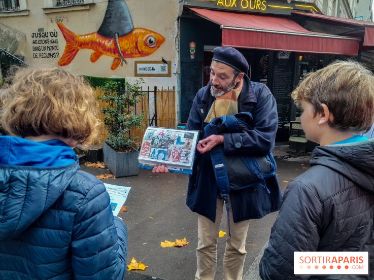Rallye street art à Belleville avec Paris d'enfants