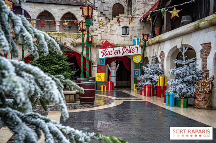Noël Parc Astérix 2022, les animations - tous en piste