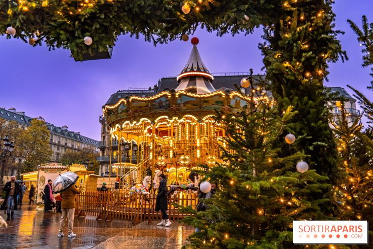 Le Marché et village de Noël de l’Hôtel de ville de Paris 2022