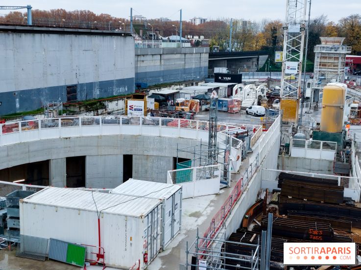 Le Grand Paris Express, visite du chantier de la gare Saint-Maur - Créteil, nos photos