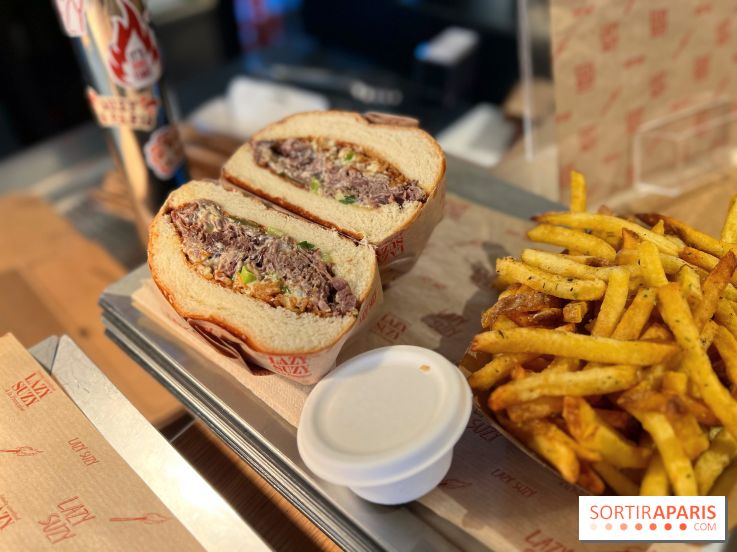 Lazy Suzy - Burger au bœuf effiloché