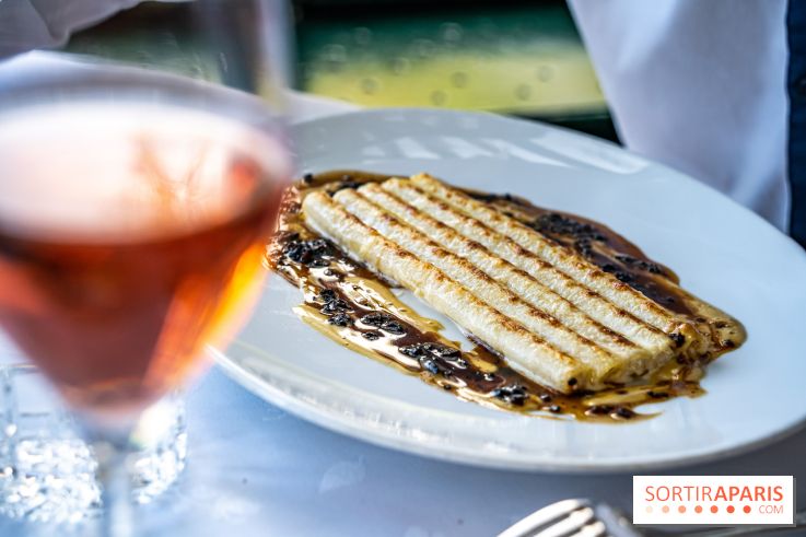 Grande Cascade restaurant 16e - Bois de Boulogne - macaroni céleri rave foie gras truffes