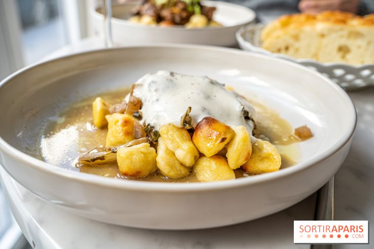 Alluma Restaurant - gnocchis à la parisienne - blettes - végétarien